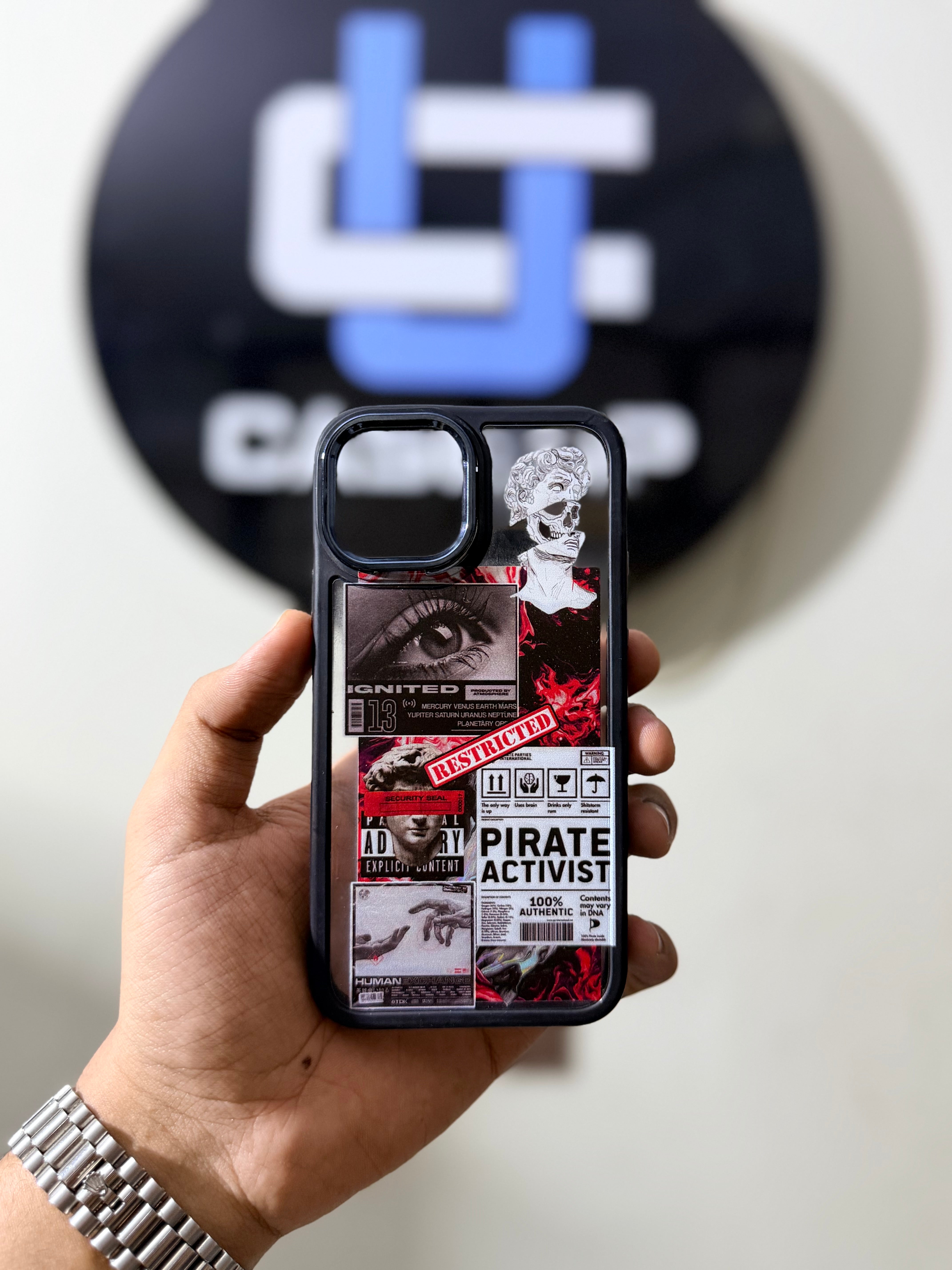 iPhone 11 pro private activist acrylic