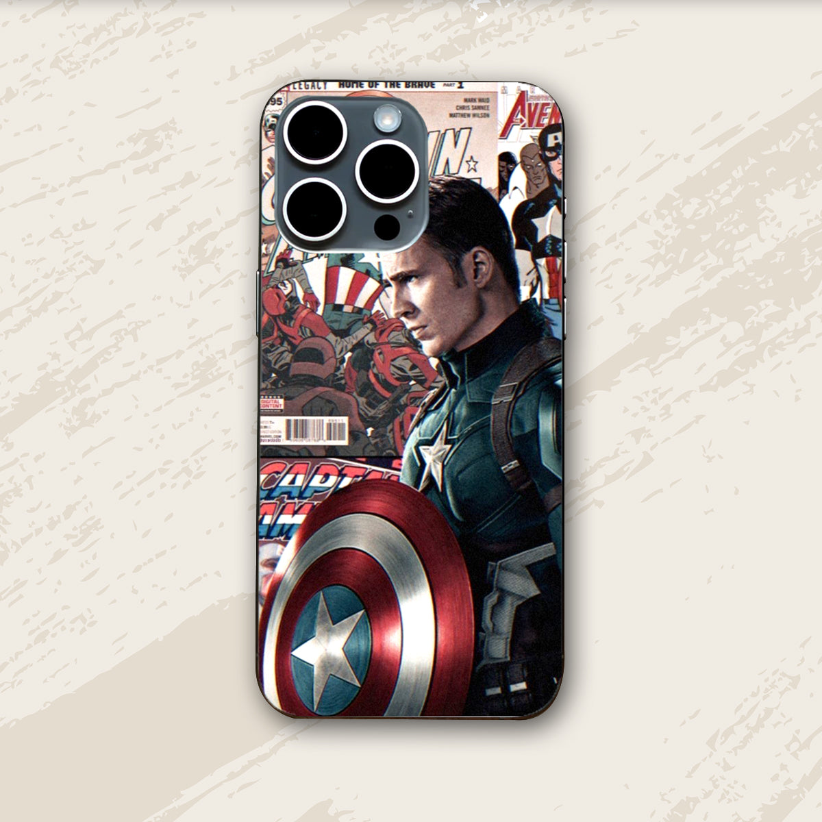 Captain America Steve Rogers 3D Skin