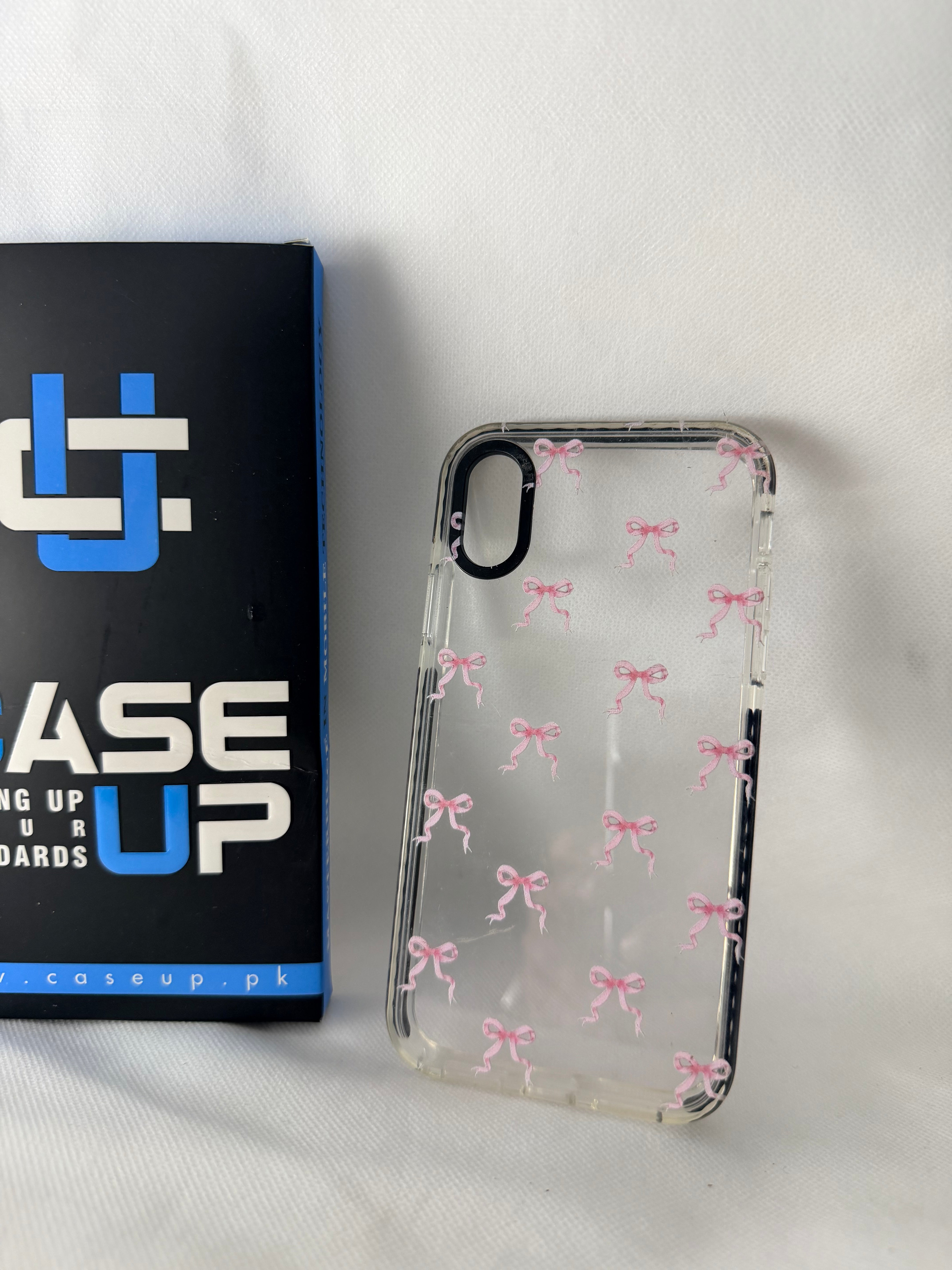 iPhone X/Xs ribbon acrylic customise case