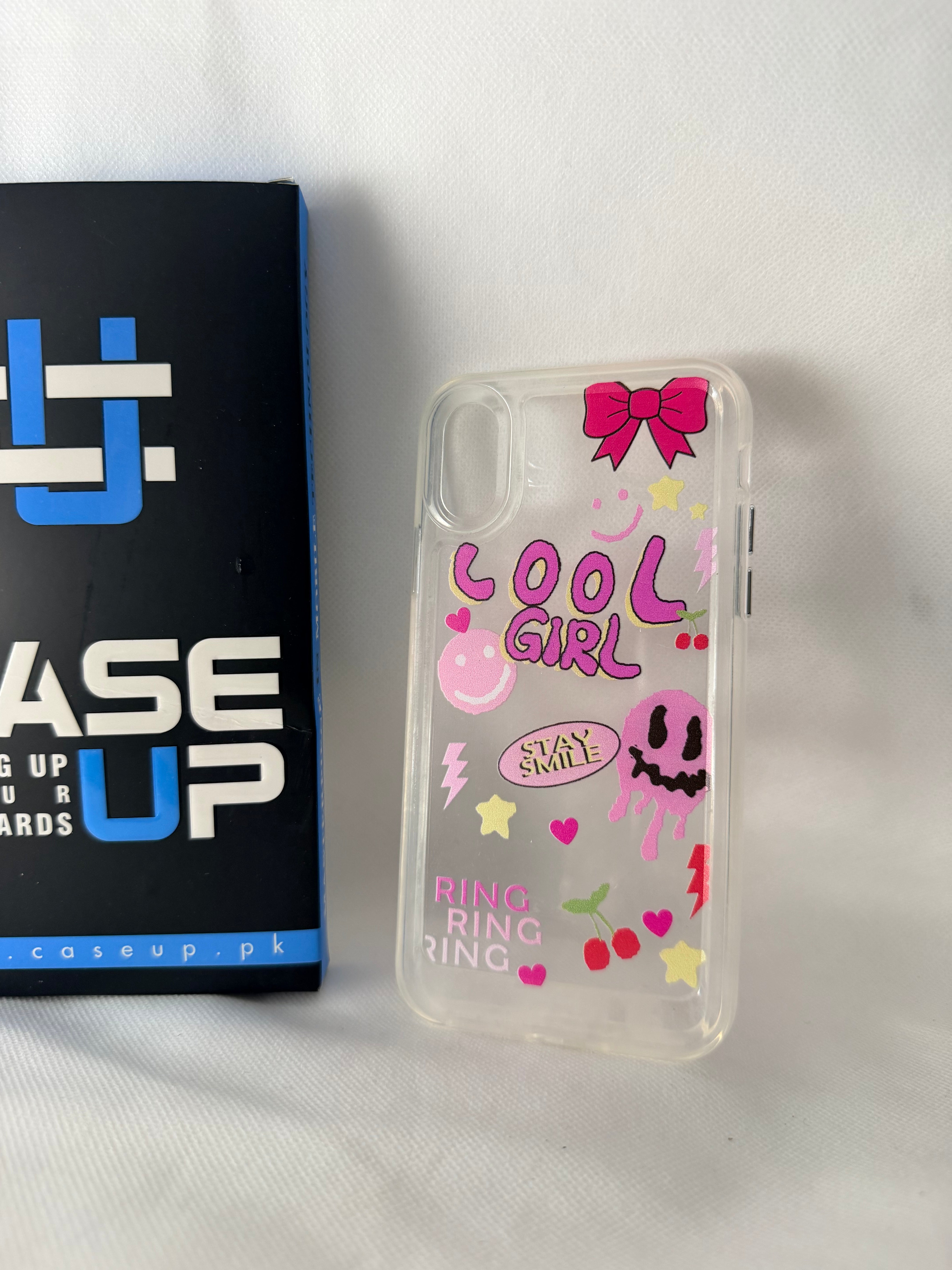 iPhone X/Xs cool girl acrylic customise case