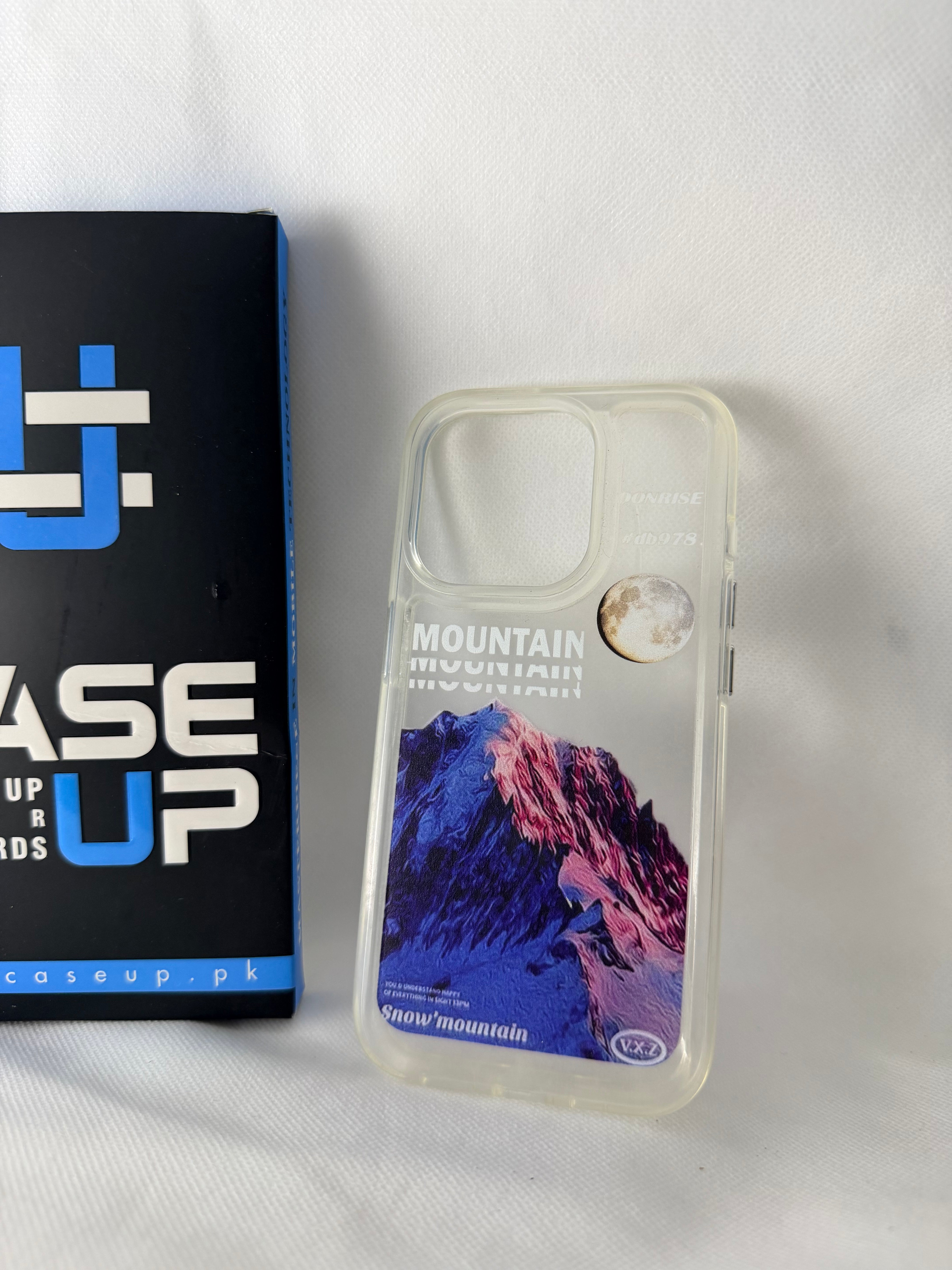 iPhone 15 Pro Mountain acrylic customise case