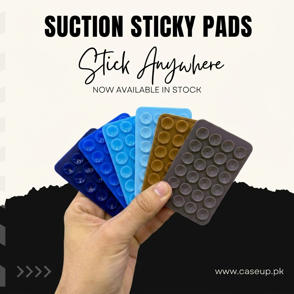 Sticky Silicone Suction Phone Case Mount