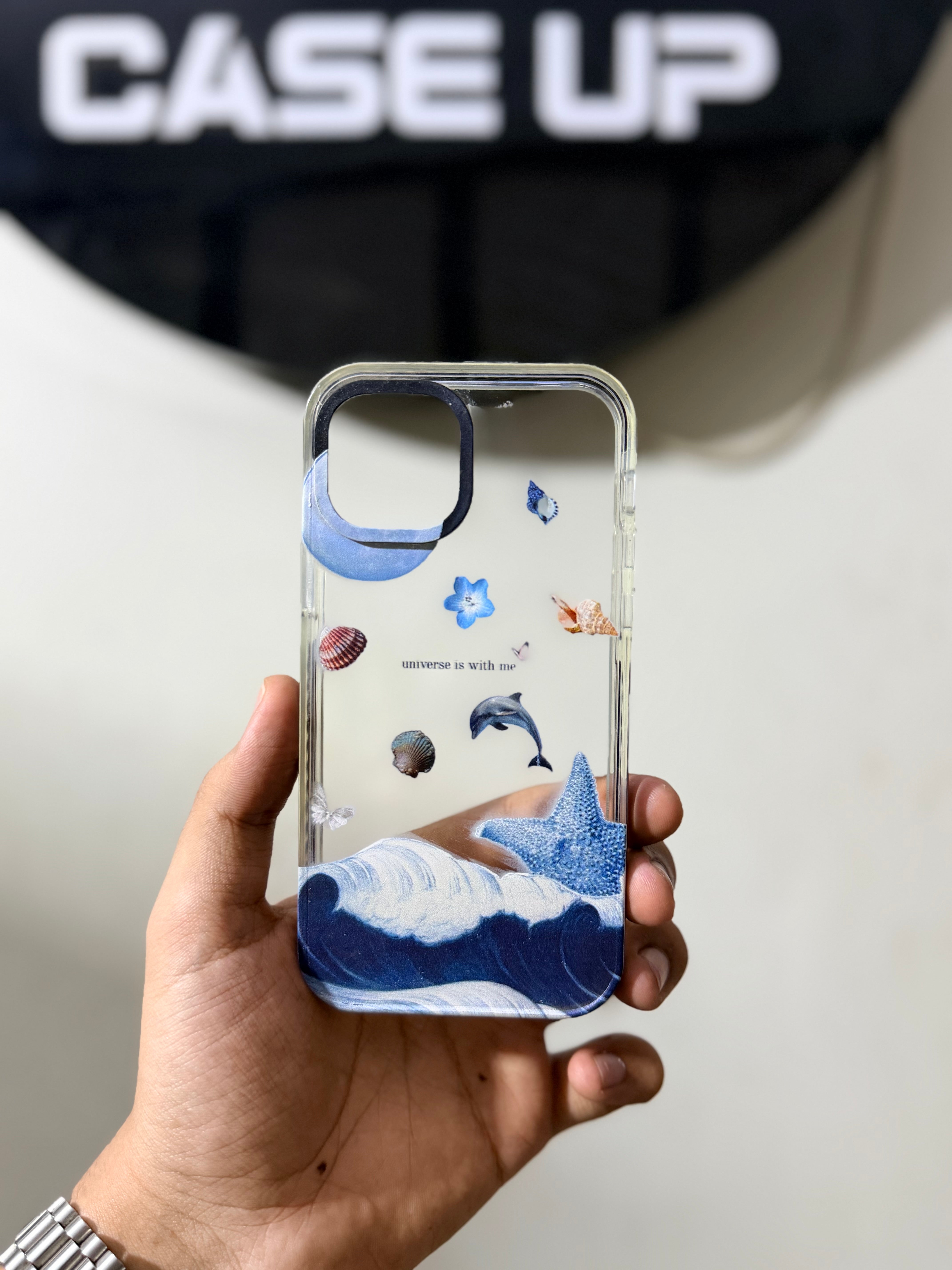 iPhone 12/12 pro universe with me acrylic