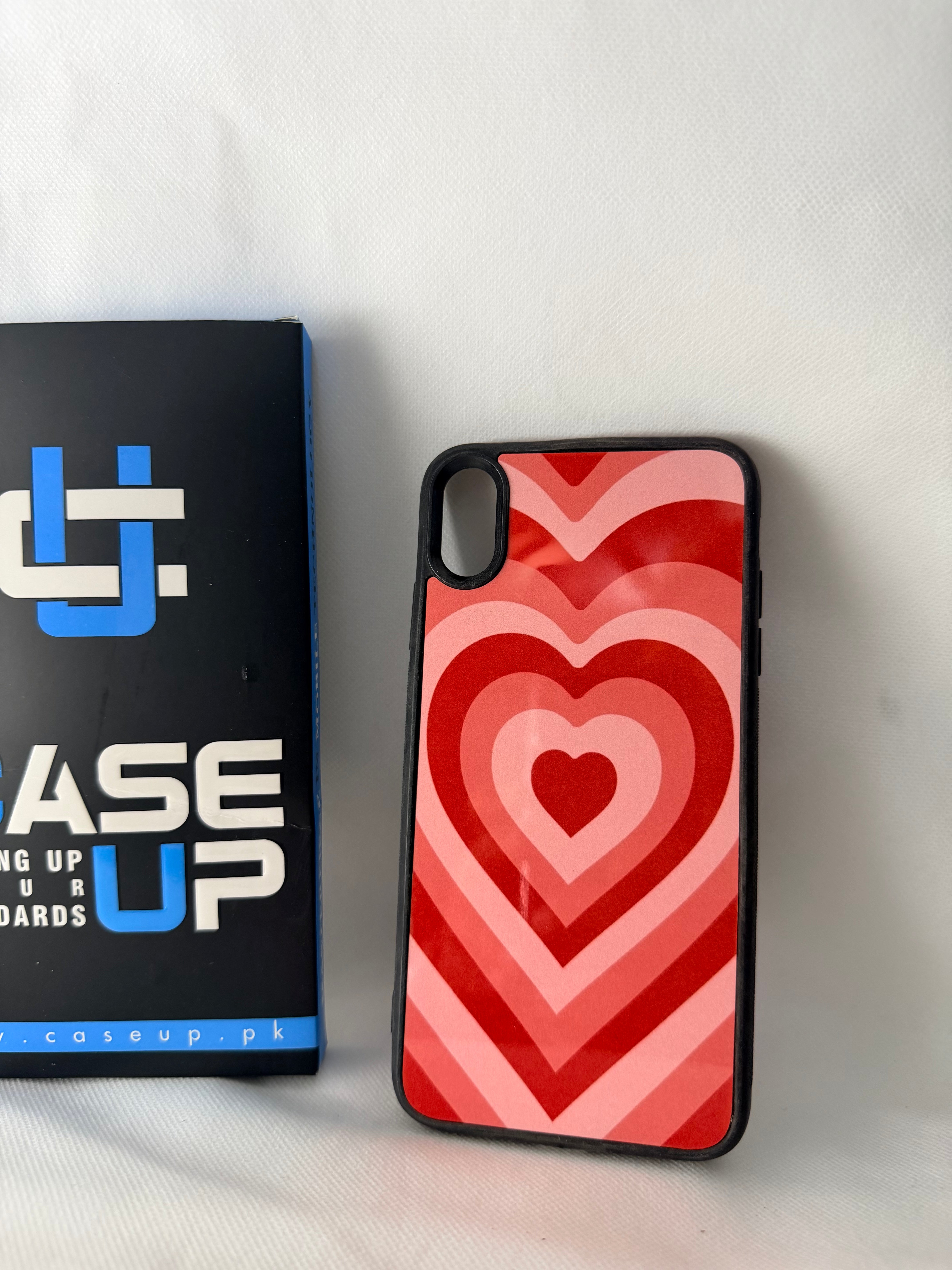 iPhone Xs Max loop heartsacrylic customise case