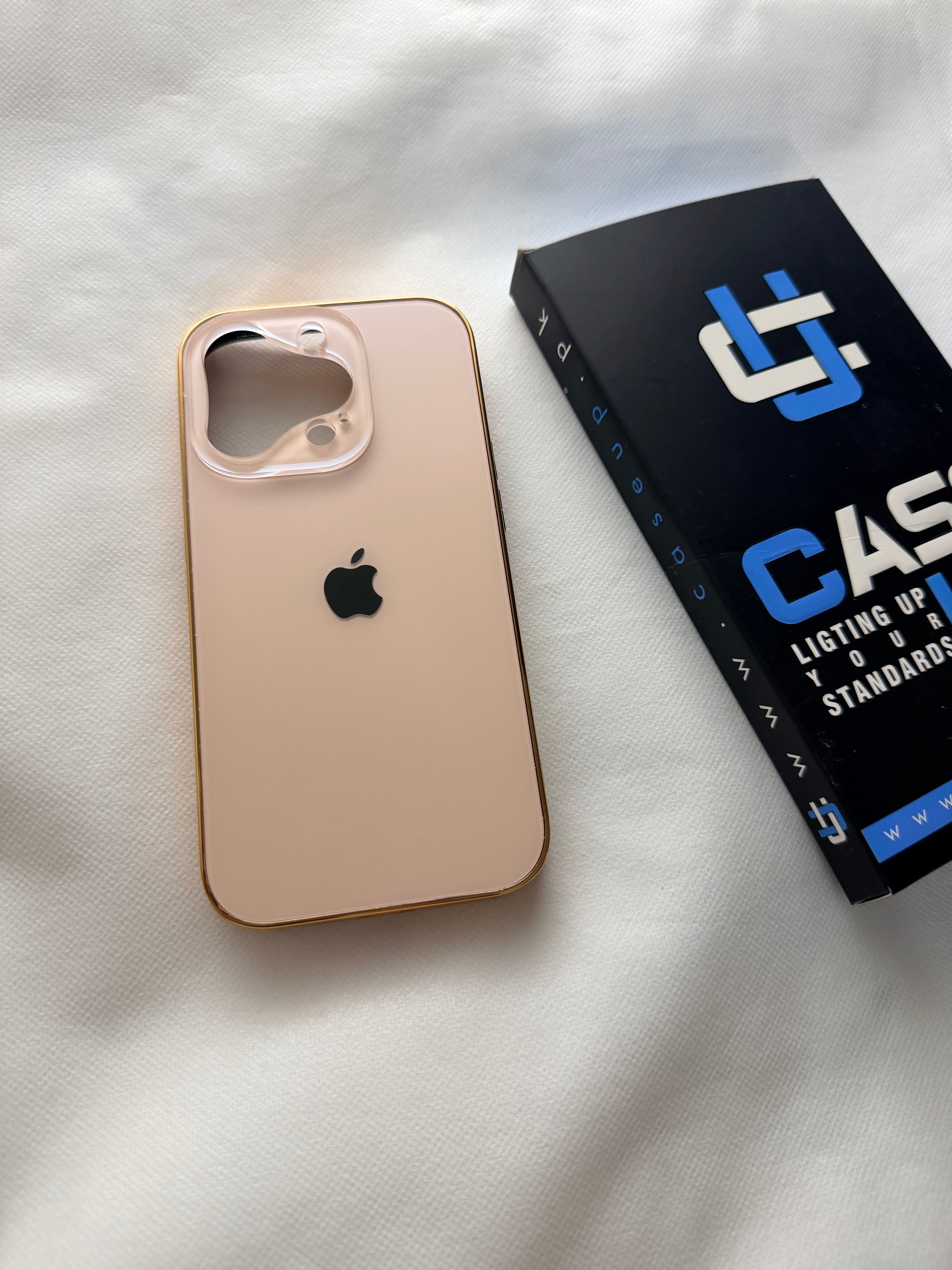 iPhone 14 Pro Acrylic Glass Lens Protector Case Premium Quality