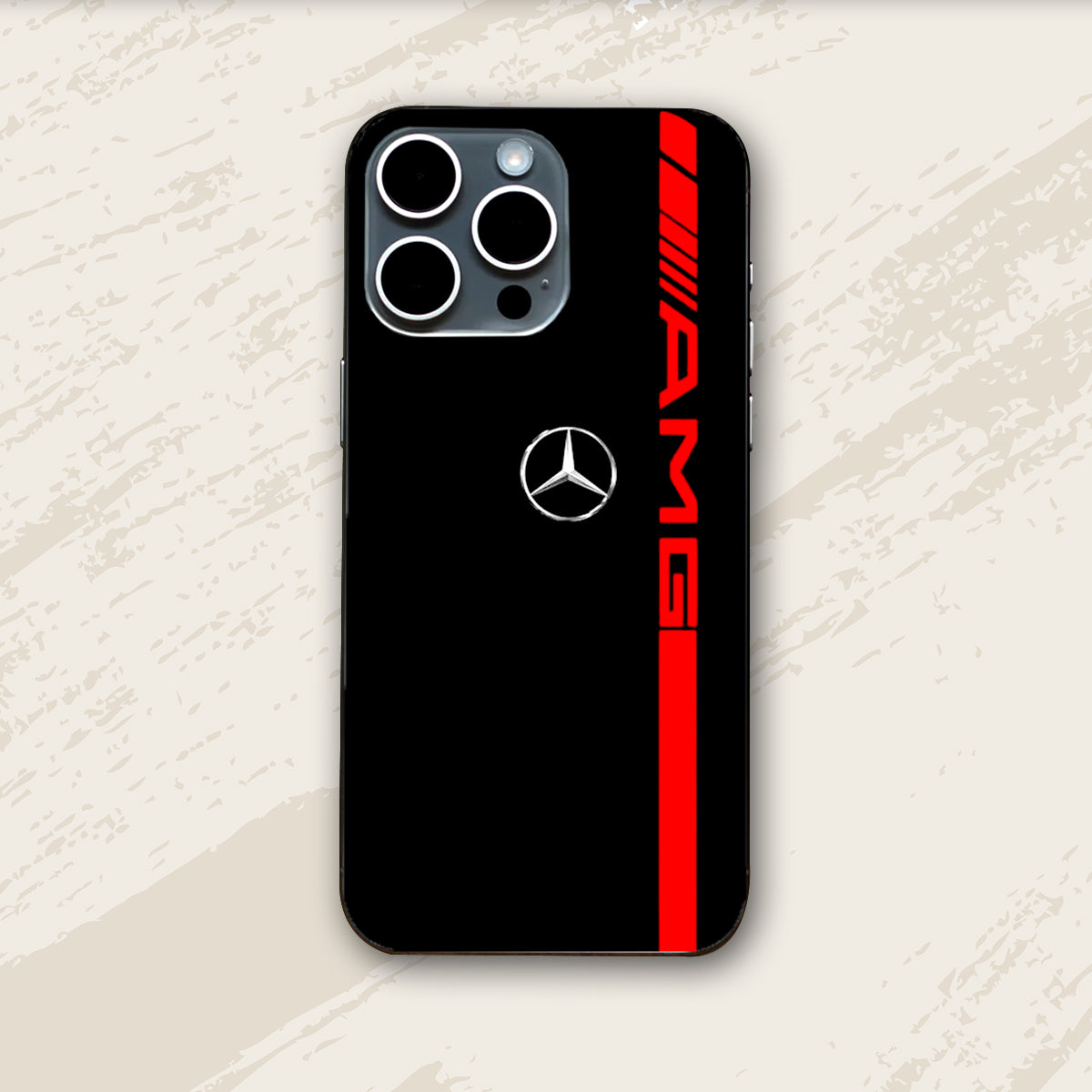 AMG black and Red 3D Skin