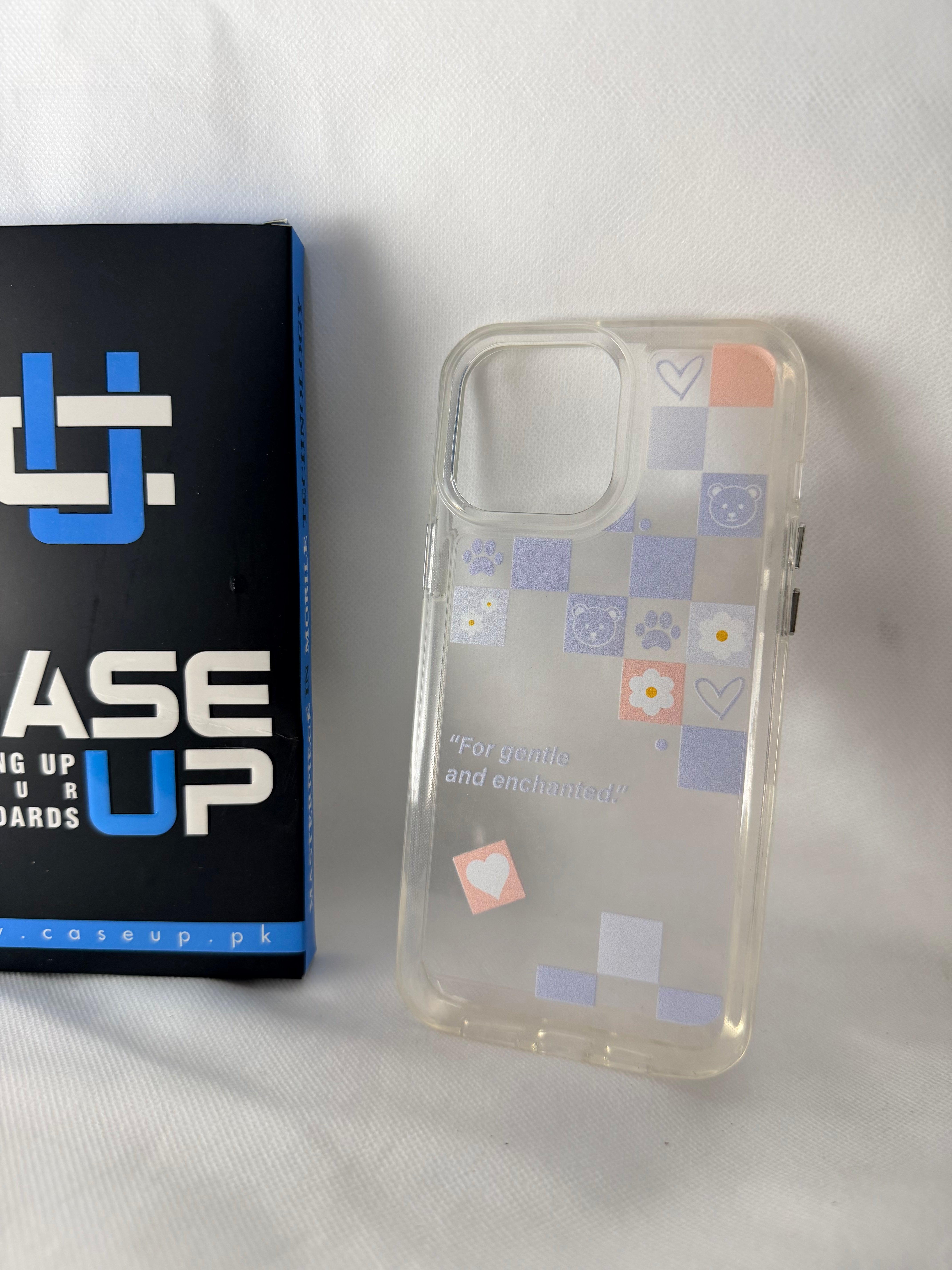 iPhone 13 Pro Max love letter acrylic customise case