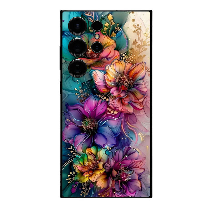 Flowers Color Burst Mobile Skin
