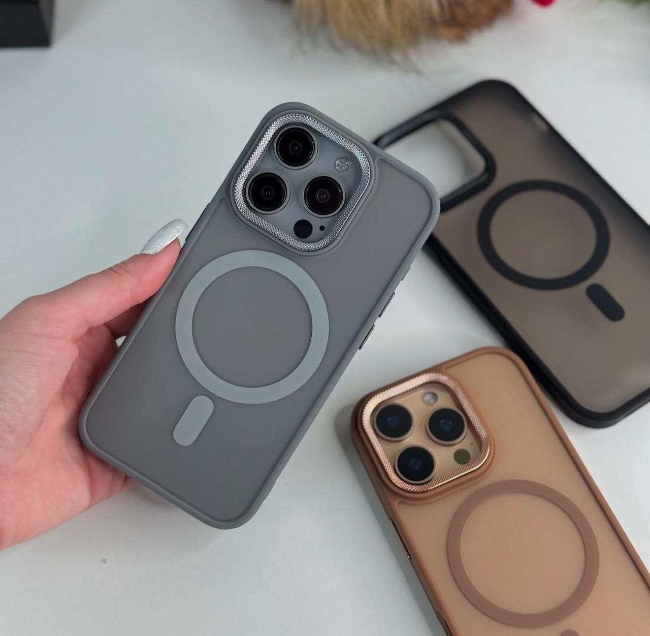 New Premium Quality Matte Transparent MagSafe Case