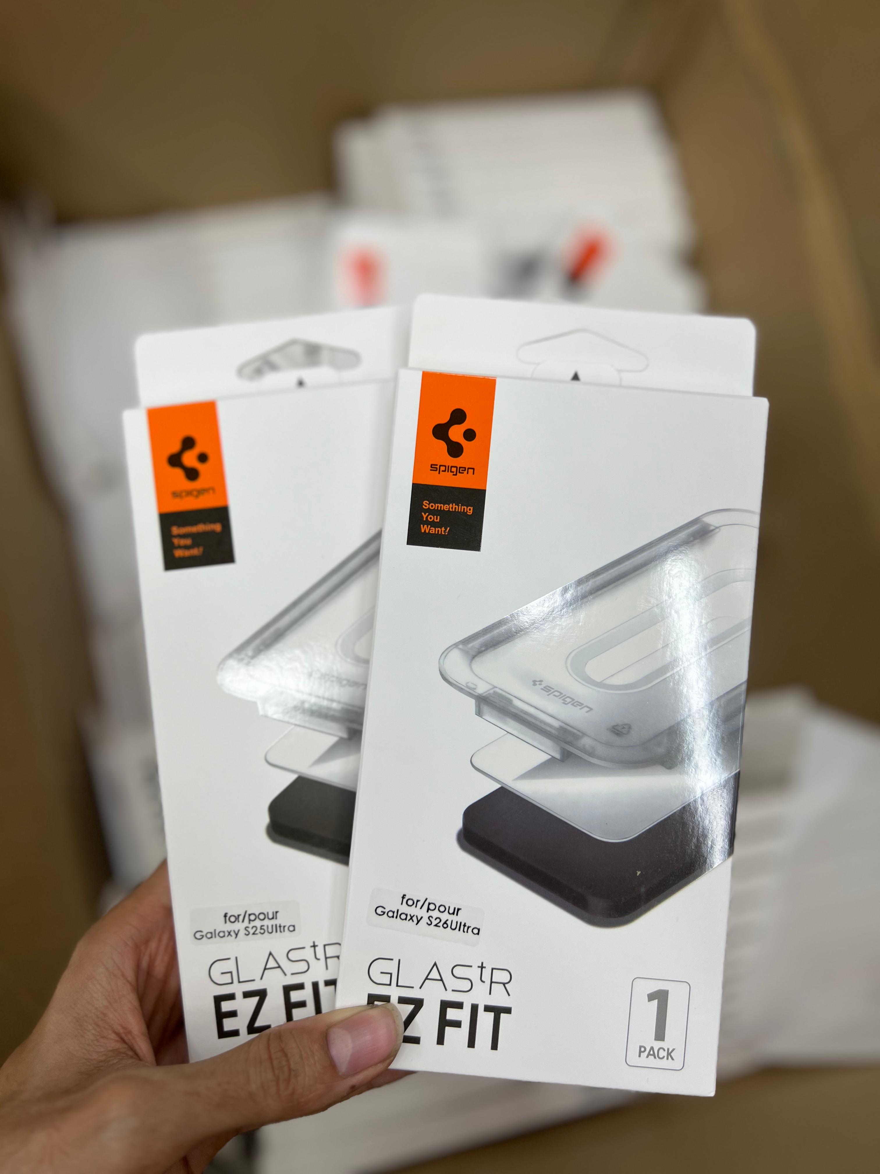 Spigen's GLAStR EZ Fit Screen Protector with Kit Borderless Premium Quality Models