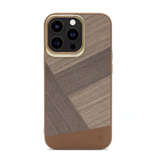 Kajsa Wooden Texture Case (iPhone 15 series) - RedPear