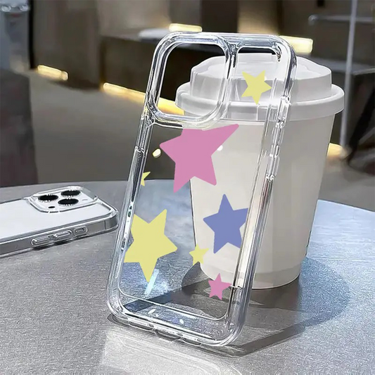 Artistic Hearts Clear Acrylic Case - RedPear