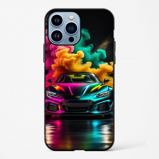 Car Colorful Smoke Aesthetic - RedPear