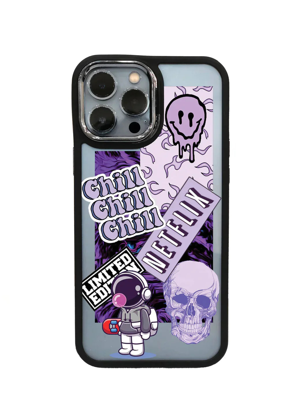 Funky Purple Black Border Case - RedPear