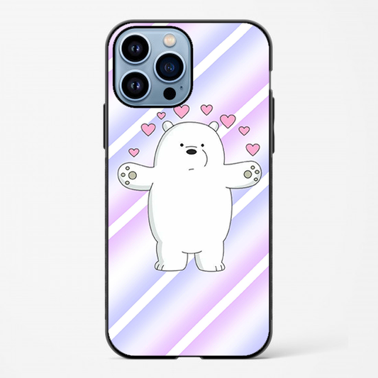 White Bear Glossy Case - RedPear