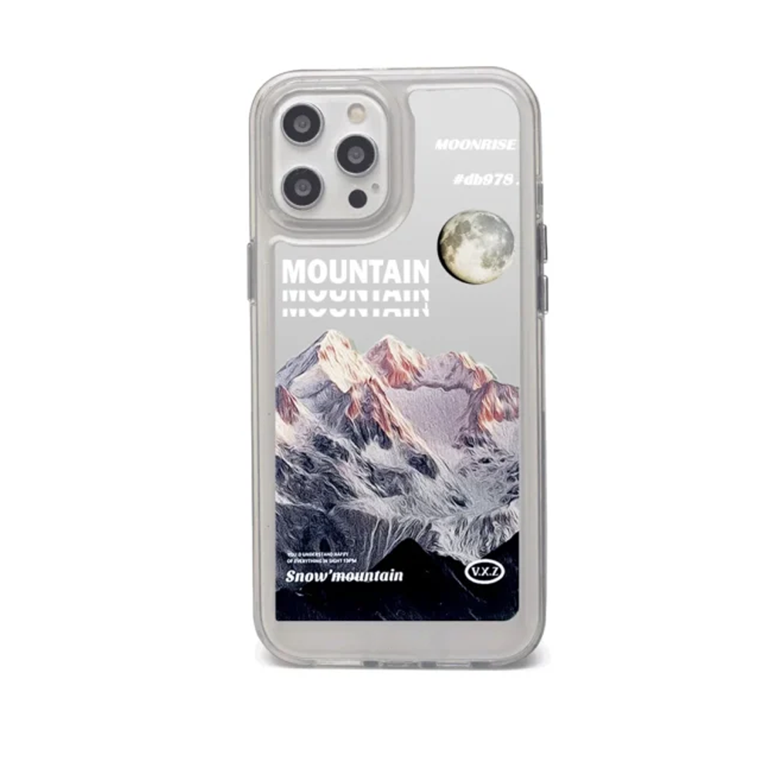 Mountains in Snow Acrylic Case - RedPear