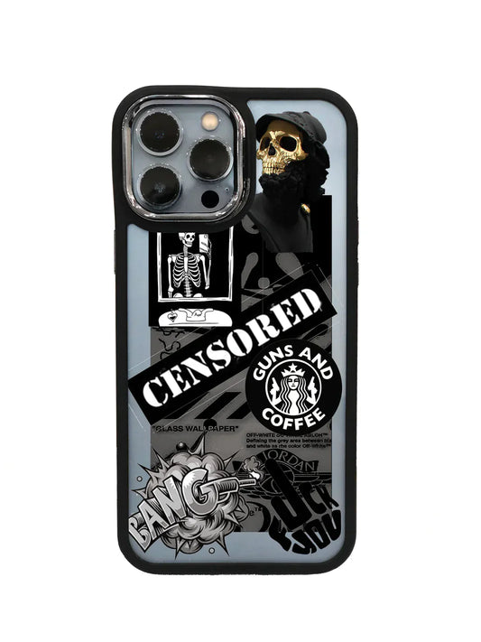 Badtameez Black Border Case - RedPear