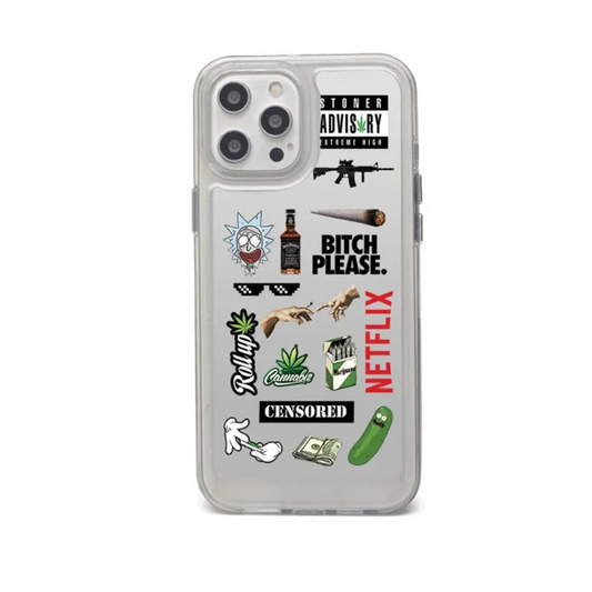 Netflix and co stickers Acrylic Case - RedPear