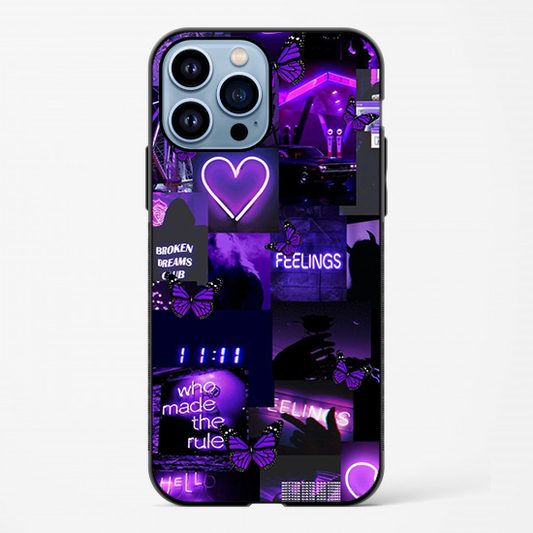 Aesthetic Purple Feelings Glossy Case - RedPear