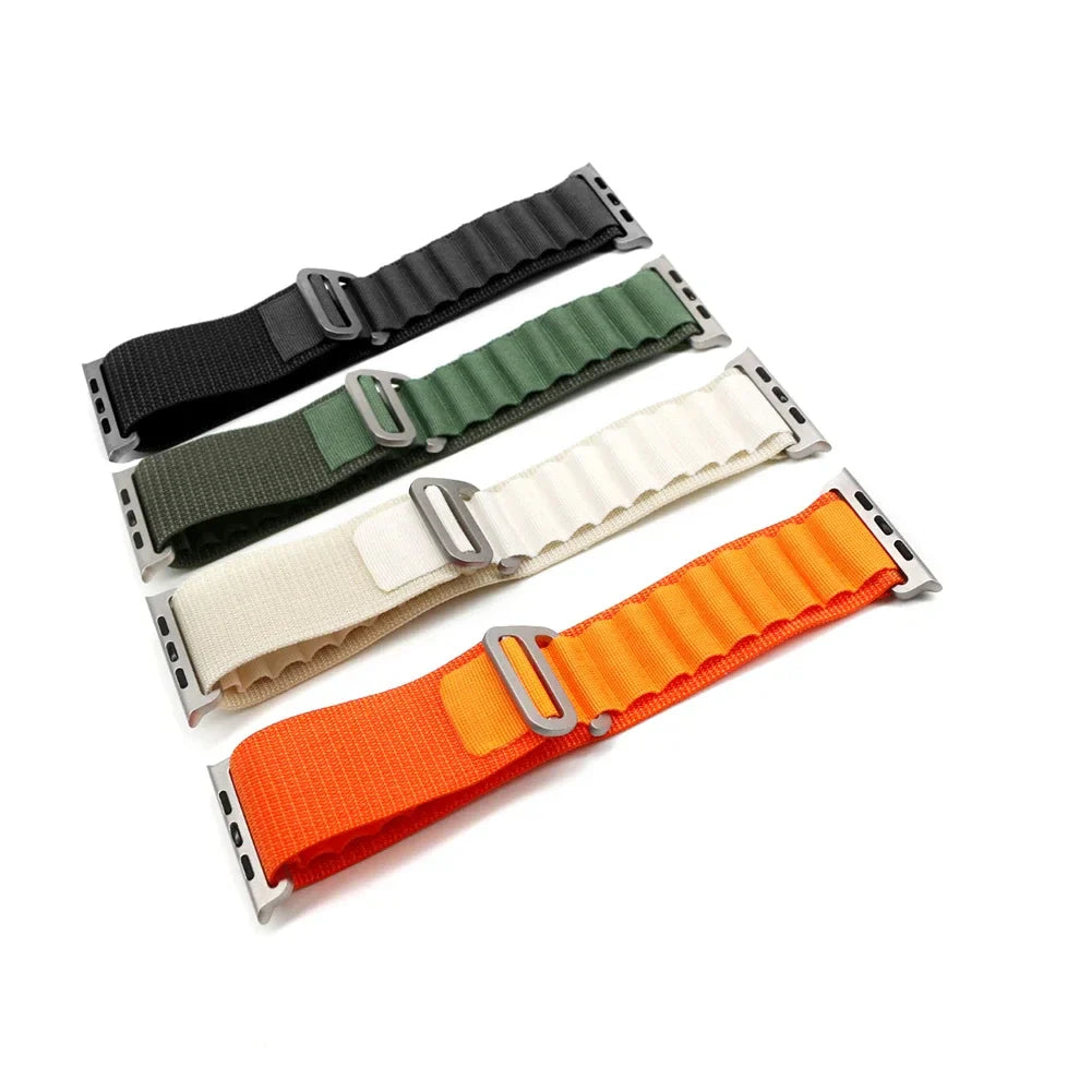 Alpine Loop Nylon Smartwatch Straps - RedPear