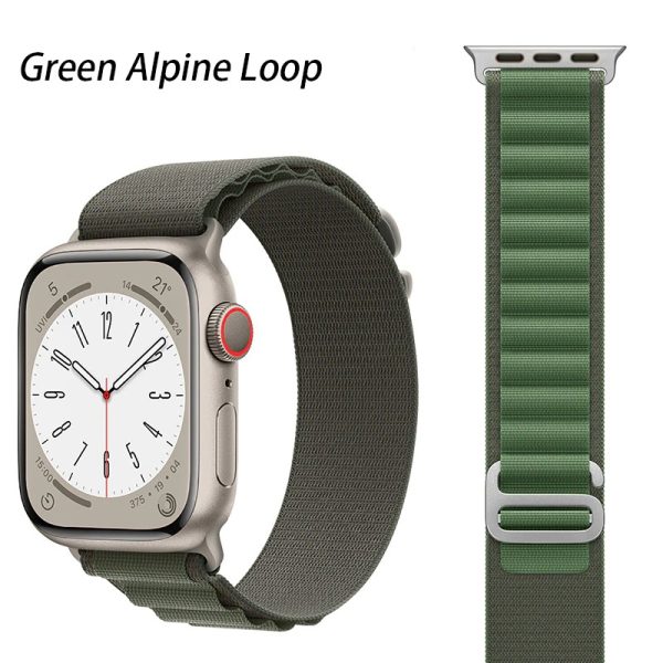 Alpine Loop Nylon Smartwatch Straps - RedPear