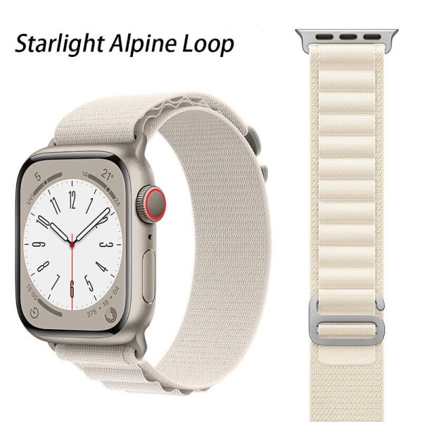 Alpine Loop Nylon Smartwatch Straps - RedPear