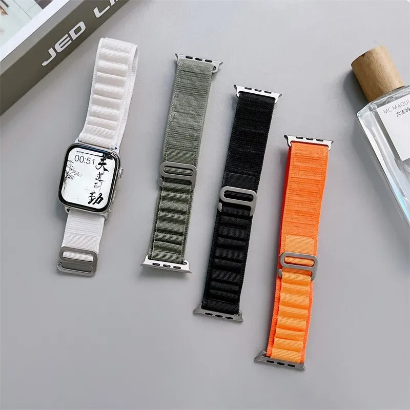 Alpine Loop Nylon Smartwatch Straps - RedPear