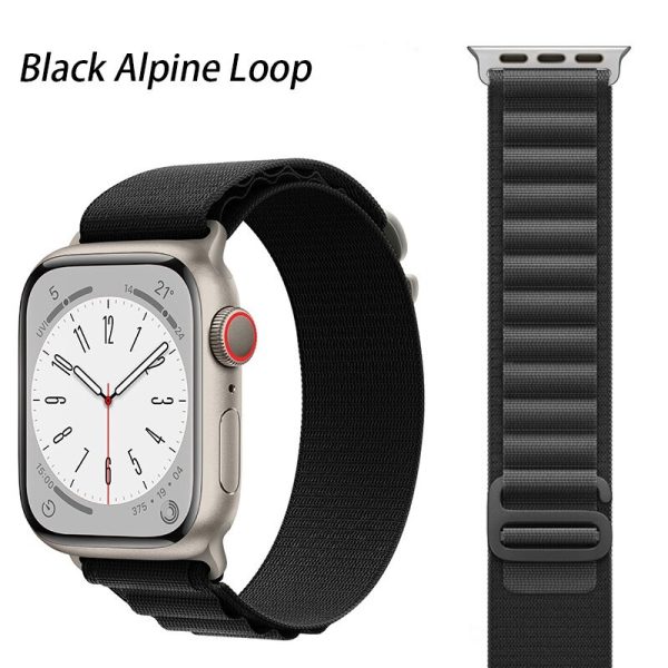 Alpine Loop Nylon Smartwatch Straps - RedPear