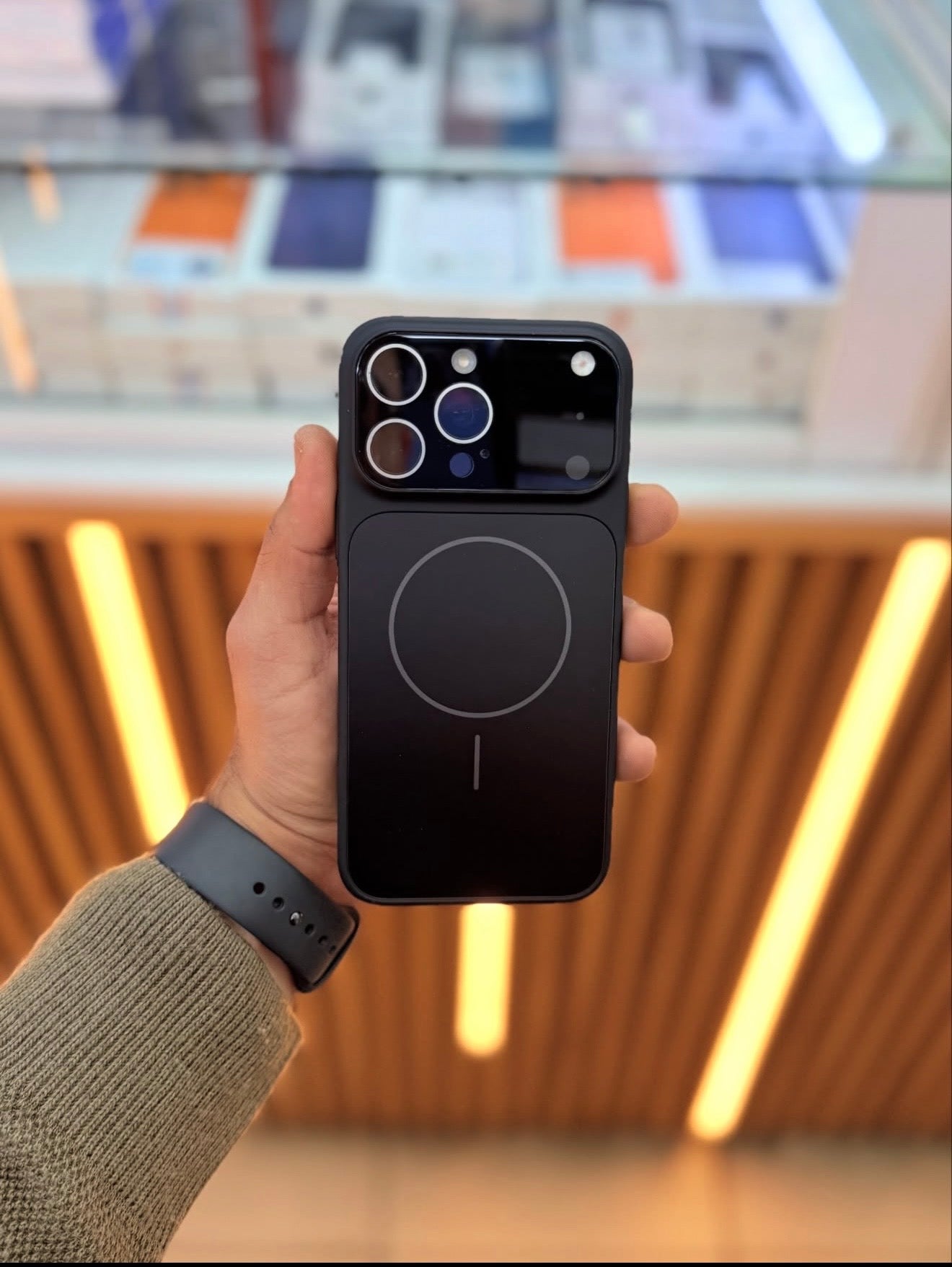 Premium Cosmic Secret Case Same as iphone 17 Design (High Quality)