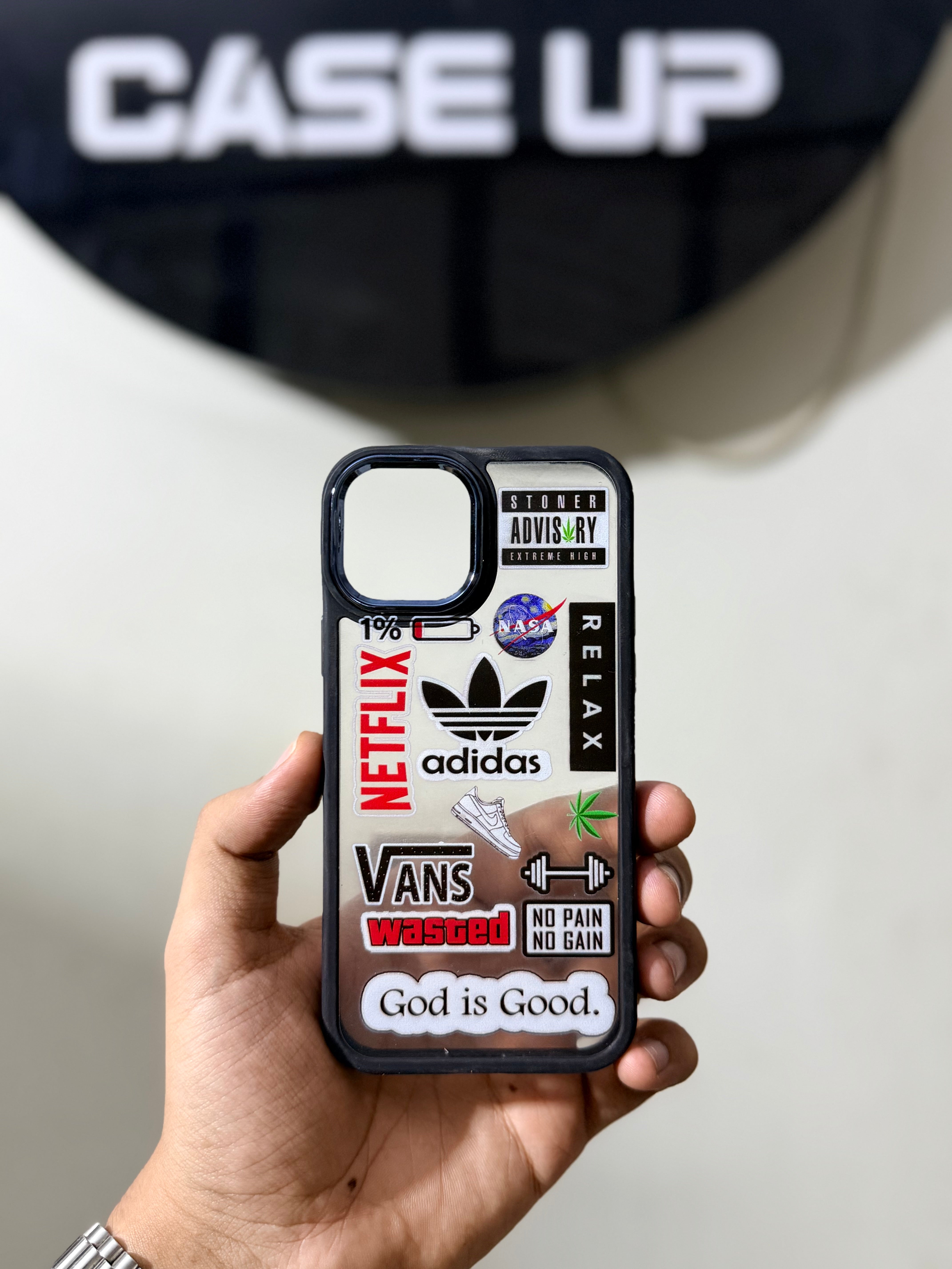iPhone 12 netflix acrylic