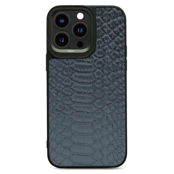 Kajsa Snake Pattern Back Case (iPhone 15 series) - RedPear