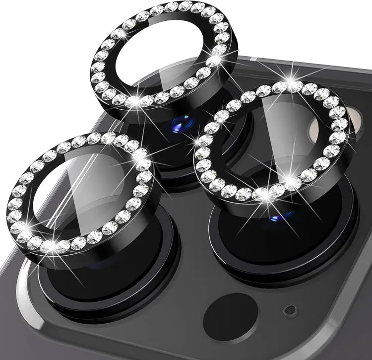 Diamond Camera Lens Rings (Rhinestone) - RedPear