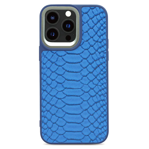 Kajsa Snake Pattern Back Case (iPhone 15 series) - RedPear