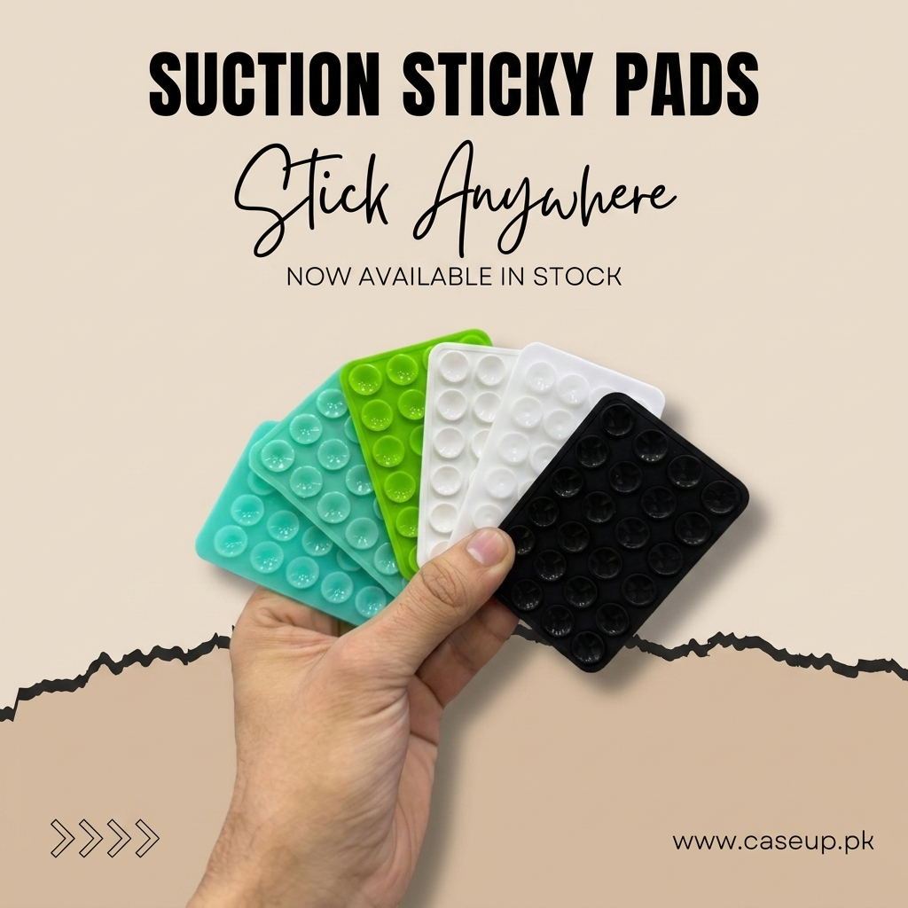 Sticky Silicone Suction Phone Case Mount