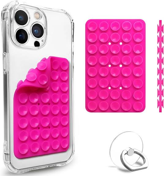 Sticky Silicone Suction Phone Case Mount