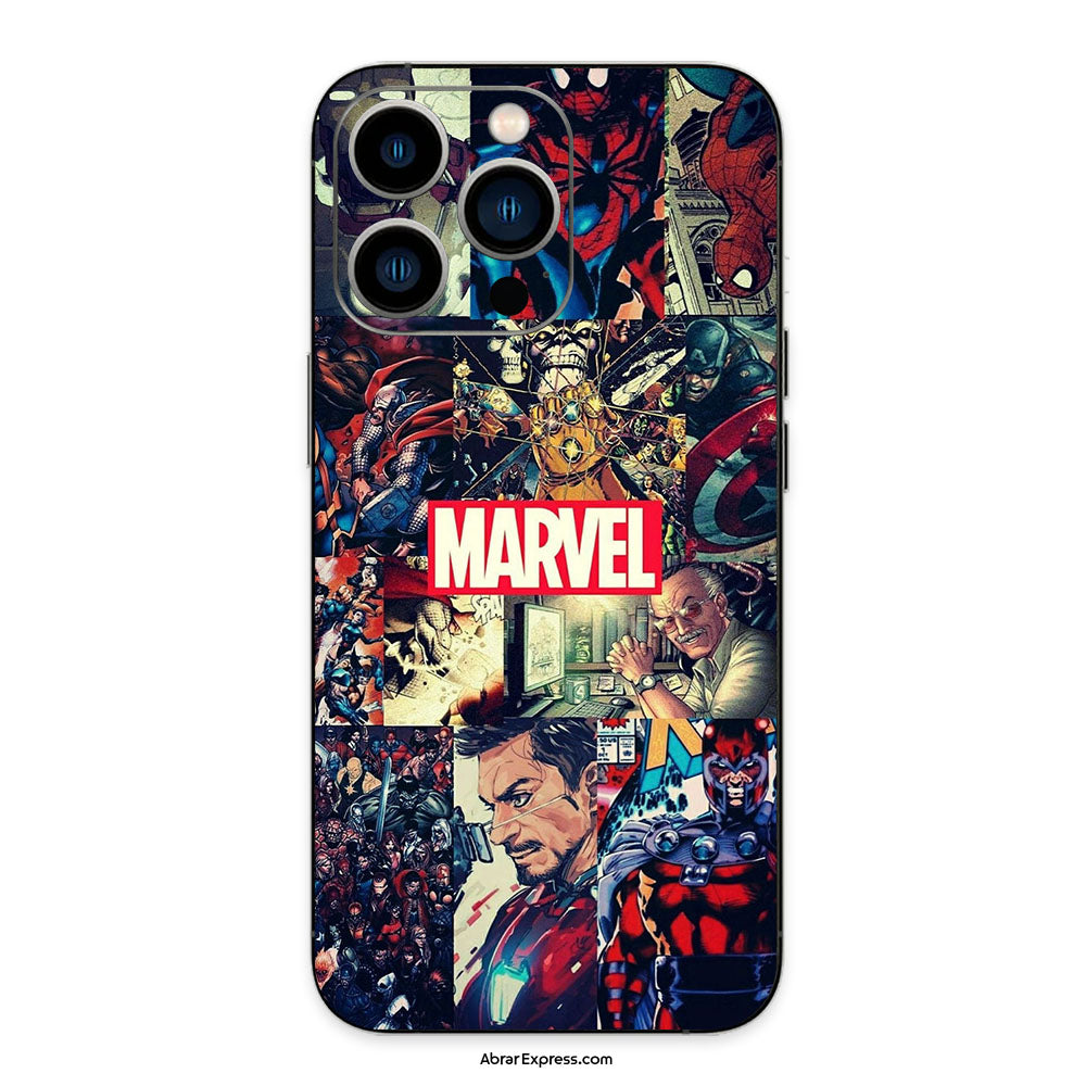 Marvel comics Phone Skin