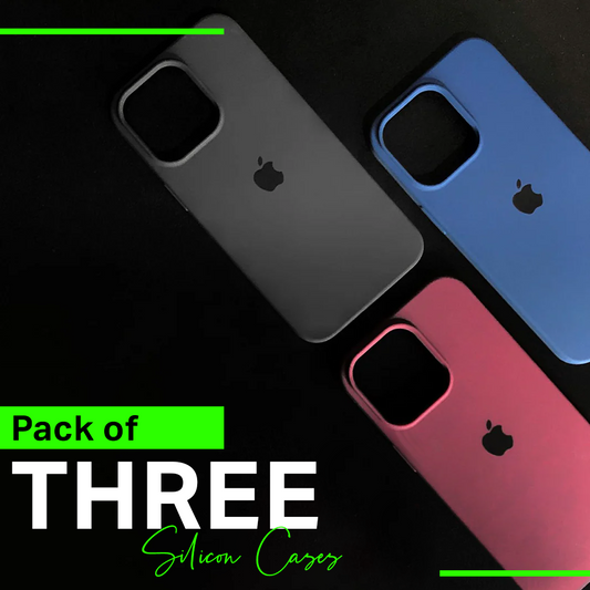 Pack of Three Silicon Cases