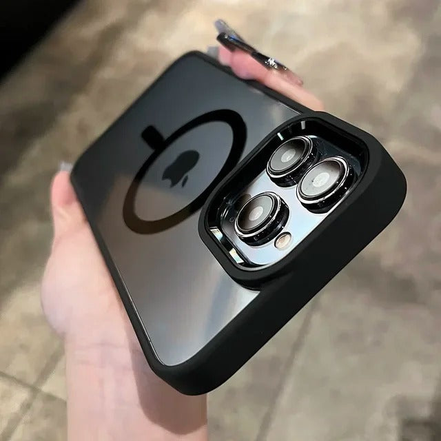 Black Border Magsafe Acrylic Case - RedPear