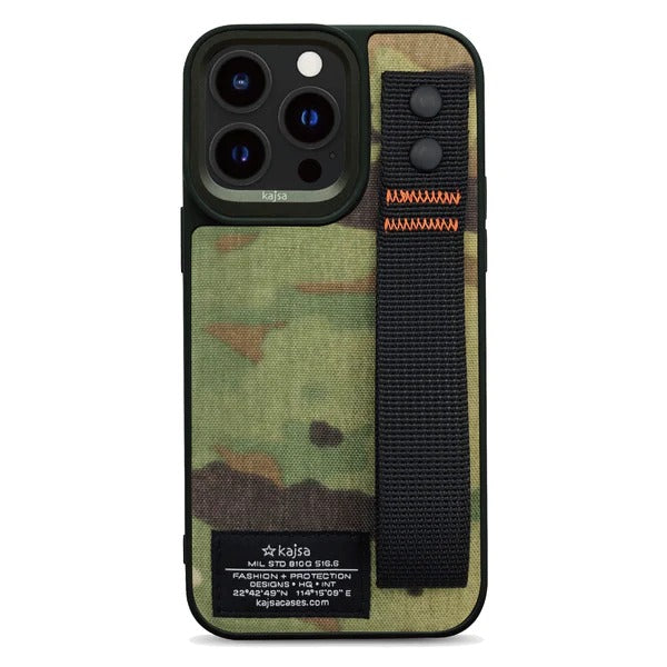 Military Collection - Straps Back Case (iPhone 15 series) - RedPear