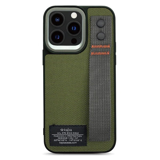 Military Collection - Straps Back Case (iPhone 15 series) - RedPear