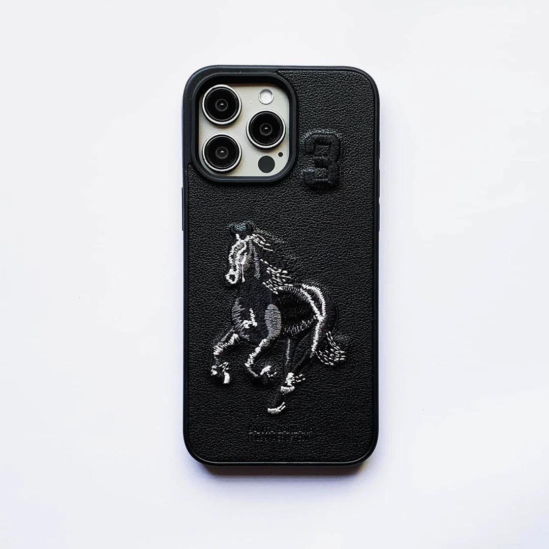 Premium 3D Embroidered Santa Barbara Polo Case