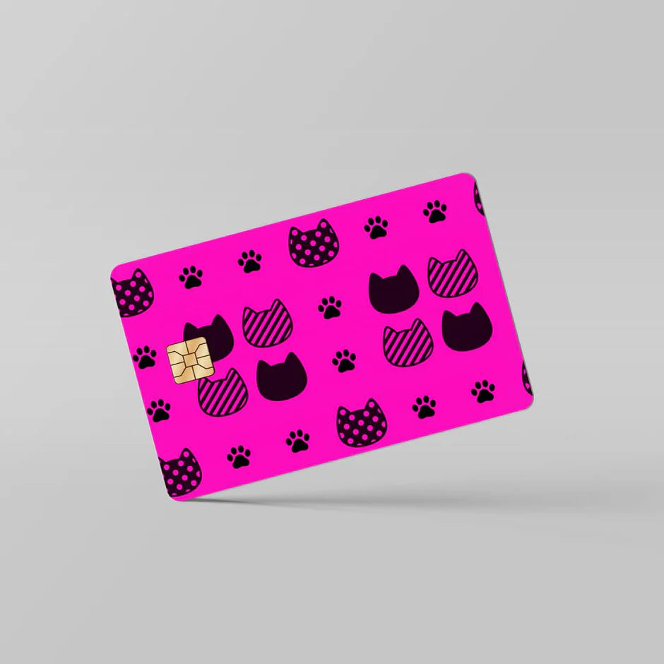 Cat pattern 01 - Debit & Credit Card Skin
