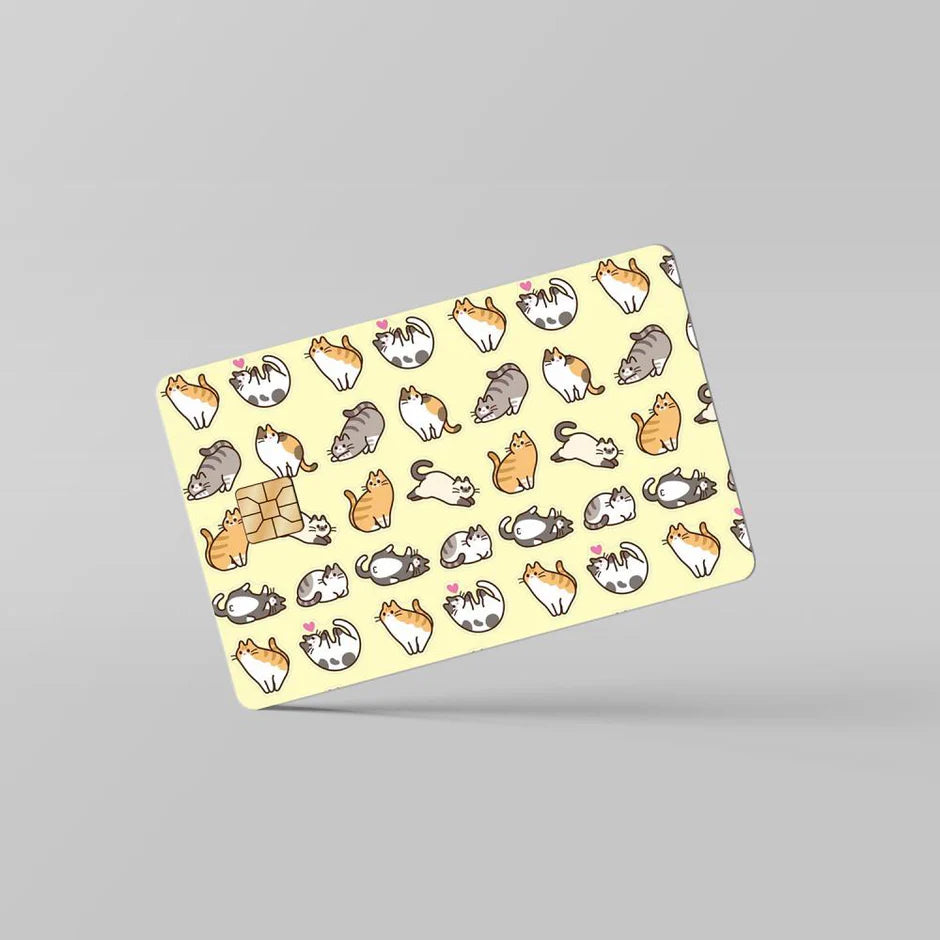 Cat pattern 02 - Debit & Credit Card Skin