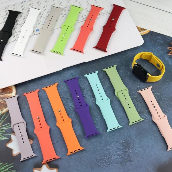 Silicon rubber smart watch straps - RedPear